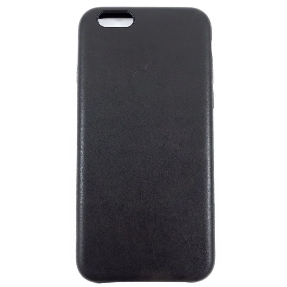 NWT Official Apple iPhone 6s Leather Case Black